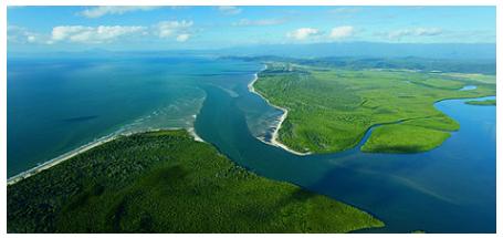 измерение вод в устьи реки