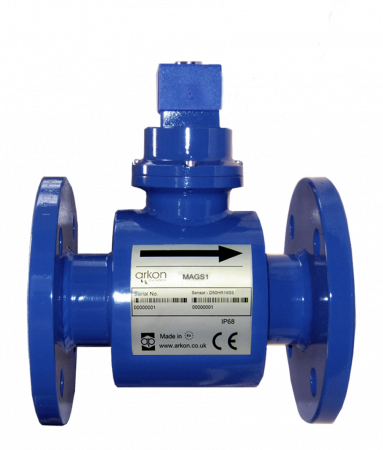 Промышленный расходомер жидкости без головы Arkon MAGS1 с цифровым интерфейсом Modbus