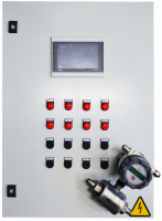 Система визуализации и управления на базе сенсорного панельного контроллера МП-15