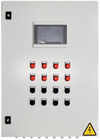 Система визуализации и управления на базе сенсорного панельного контроллера МП-15