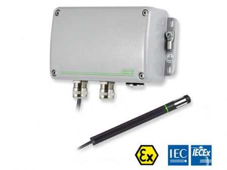 Датчик влажности и температуры во взрывозащищенном исполнении EE100Ex