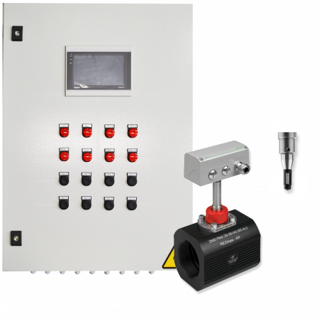 Система визуализации и управления на базе сенсорного панельного контроллера МП-15