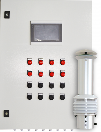 Система визуализации и управления на базе сенсорного панельного контроллера МП-15