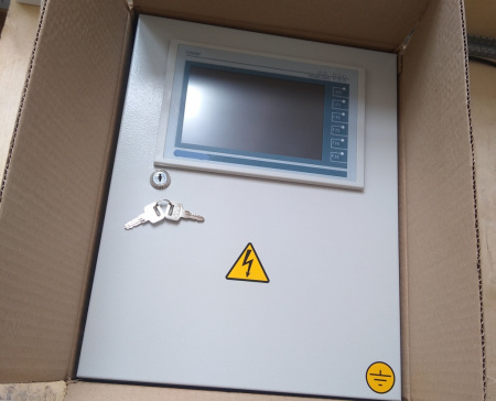 Система индикации расхода на базе сенсорного панельного контроллера МП-15