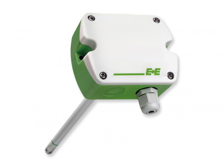 Датчик влажности и температуры EE160 для систем вентиляции зданий и помещений