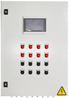 Система мониторинга и учета расхода сжатого воздуха и газов на базе сенсорного панельного контроллера МП-15