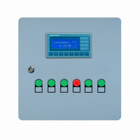 Система визуализации и управления с графической монохромной панелью МП-11