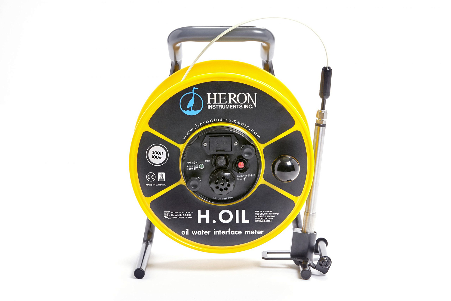 Электроконтактный уровнемер границы раздела фаз нефть/вода Heron H.OIL