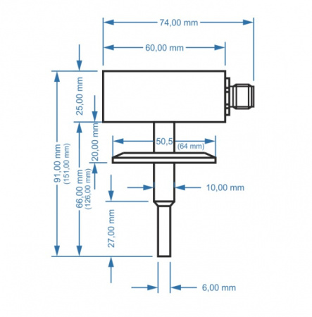 МПРП-100 Реле потока жидкости