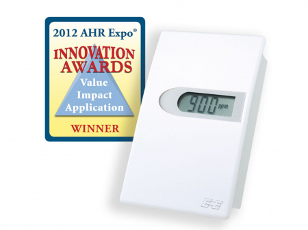 Беспроводной датчик углекислого газа (CO2) и влажности для промышленных применений EE245 